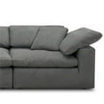 thumbnail image 5 of Pemberly Row Contemporary Mathis Thunder 5 Piece Modular Sectional, 5 of 5