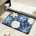 thumbnail image 4 of BZPIZ Cute Ocean Bathroom Rugs, Non Slip Super Absorbent Beach Bathroom Rug Quick Dry Bath Mat for Shower Floor, Kitchen Decor, 4 of 6