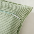 thumbnail image 3 of Topfinel 16" x 16" Wide Side Pillowcase,Corduroy Decorative Textured Pillow Cover,SageGreen,Set of 2, 3 of 8