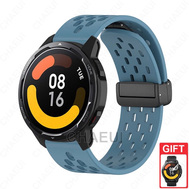 Correa De Silicona Transpirable Accesorios Pulsera Para Xiaomi Watch S1 Active / S1 Pro / Mi Watch Color 2