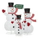 thumbnail image 1 of Decoración Navideña Iluminada Esquimal, Adorno Navidad con Luz Led para Exterior e Interior (Familia Muñecos de Nieve), 1 of 7