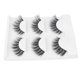 thumbnail image 3 of 3 pares de pestañas postizas magnéticas reutilizables de fibra química natural 5D, 3 of 14