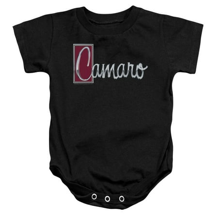 

Chevrolet Chrome Script Infant Snapsuit Black