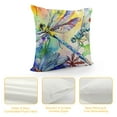 thumbnail image 4 of Jiayy Throw Pillow Covers Watercolor Painting Dragonfly Print Square Pillowcase for Home Decor Sofa Car Bedroom Pillow case, 4 of 5