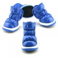 thumbnail image 6 of 4 Pcs/Sets Winter Dog Shoes For Small Dogs Warm Fleece Puppy Pet Shoes Waterproof Dog Snow Boots Chihuahua Yorkie Teddy Shoes, 6 of 6