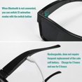 thumbnail image 4 of Lunettes LED Connexion Application Bluetooth Affichage LED Lunettes Intelligentes DIY Lunettes Funky, 4 of 4