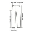 thumbnail image 5 of SDFGTstore Solid Color EVA Rain Pants Waterproof Windproof Design Ideal for Hiking Cycling Daily Commute, 5 of 17
