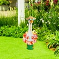 thumbnail image 6 of Holiday Porch Goose Garland with Straw Hat and Sunglasses Decorative Set for Outdoor Patio Festive Season, 6 of 9