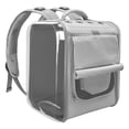 thumbnail image 4 of Pet Breathable Travel Carrier Backpack For Cats and Small Dogs, 4 of 12