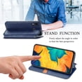 thumbnail image 5 of Galaxy A20 Wallet Case, Galaxy A30 Case, Dteck Premium PU Leather Flip Folio Wallet Case with Card Slot Magnetic Closure Case for Samsung Galaxy A20/A30 ,Blue, 5 of 8