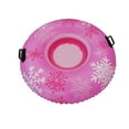 thumbnail image 1 of Hearth & Gear Inflatable Sled 43 Inch Heavy Duty Winter With Thick Bottom Double Handles Suitable For Outdoor Activities For Children And Adults, 1 of 4