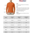 thumbnail image 5 of Mens UPF 50+ UV Sun Protection Shirts Outdoor Long Sleeve SPF Rash Guard for Fishing Hiking Swimming Running, 5 of 5