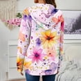 thumbnail image 4 of TaLove womens fall fashion 2025Hoodies For Women Trendy Spring Plain Colored Sweatshirts For Women Womens Plus Size Athletic Tops Loose Fit Long Sleeve Womens Tops Casual Short Sleeve, 4 of 6