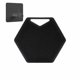 thumbnail image 1 of Cepillo de baño de silicona poligonal cepillo de lavado hexagonal de silicona portátil montado en la pared Negro 1 pieza Sailing Electrónica, 1 of 5
