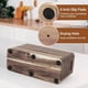 thumbnail image 3 of Organizador de Utensilios de Cocina de Madera Extragrande con 3 Compartimentos, Organizador de Cucharas de Madera Estilo Rústico., 3 of 5