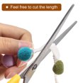 thumbnail image 3 of Uxcell 10 Yards Pom Pom Ball Fringe Trim Ribbon Sewing for DIY Projects Colorful, 3 of 6
