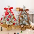 thumbnail image 1 of Xihbxyly Mini Árbol de Navidad Artificial de Mesa, Cadena de Luces Led, Decoración Festiva de Interiores, Alegría Navideña, Adornos Diy, Tamaño Pequeño (45 Cm), Perfecto para Fiestas, Hogar y Oficina, 1 of 7