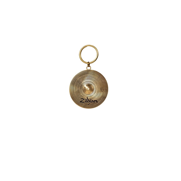 Llavero Avedis Zildjian Company con platillo de 2 cm de diámetro