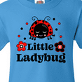 thumbnail image 4 of Inktastic Little Ladybug with Flowers Youth T-Shirt, 4 of 5