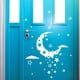 thumbnail image 1 of Pegatinas de pared de estrellas, lunas y nubes, vinilos de estrellas y luna para sala de estar, decoración de pared con cielo estrellado, impresión para dormitorio, puerta, dormitorio, regalo, 1 of 7