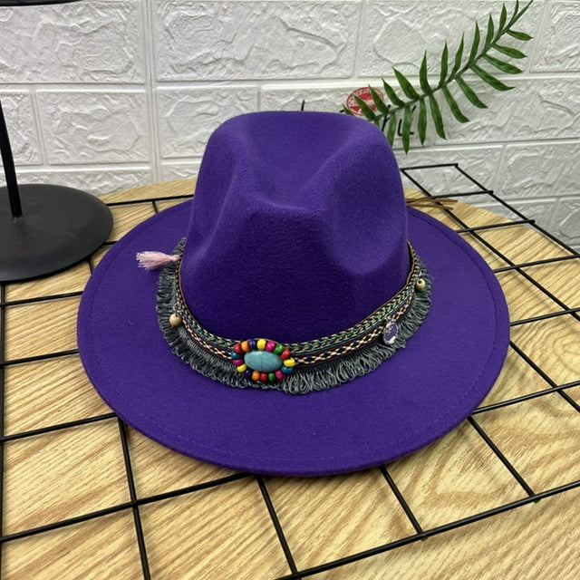 Fedora à la Mode Fedoras Hommes Grand pour Femmes Chapeau de Robe Femmes et Chapeau Casquettes de Baseball
