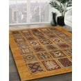 thumbnail image 2 of Ahgly Company Indoor Rectangle Abstract Saffron Red Abstract Area Rugs, 8' x 10', 2 of 6
