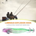 thumbnail image 4 of Anzuelos luminosos de doble capa para pesca de camarones anzuelos artificiales Likrtyny de calamar 5 piezas 9g10cm, 4 of 7