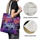 thumbnail image 3 of El Segundo Mejor Hospital en la Galaxia Bolso de tela con estampado de lienzo para mujer, bolsa de compras reutilizable y estética, con cremallera interior, regalo para mujer, 35 × 40 cm., 3 of 6