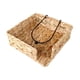thumbnail image 4 of Servilletero de jacinto de agua, porta toallas, porta pañuelos, cesta de mimbre para servilletas 19cm x 19cm x 7cm, 4 of 9