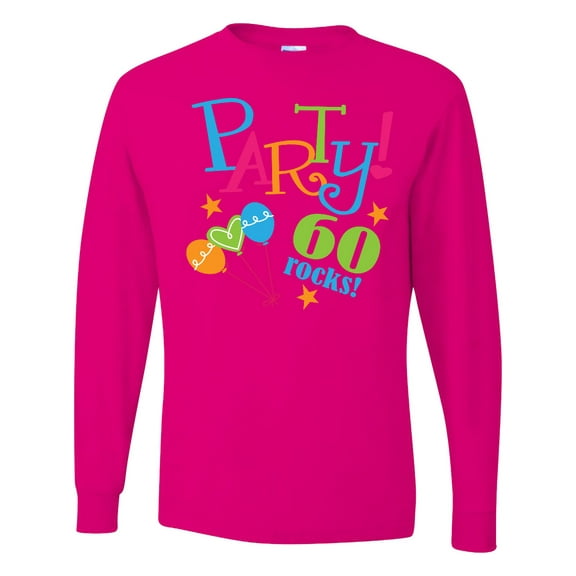 Inktastic 60th Birthday Party Long Sleeve T-Shirt