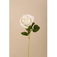 thumbnail image 2 of 10 Pack Roses Artificial Flowers Silk Fake Rose Flowers with Stem for Floral Arrangement Party Valentine's Day Home Decor-White, 2 of 6