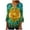 Multicolor Plus Size Blouse for Women_c, variant on CYMMPU Summer Fashion Shirts Button V Neck Flare Sleeve Blouses for Women Dressy Casual Spring Tunic Tops Tie Dye Loose Fit 3/4 Sleeve Empire Waist A Line T-Shirts XL