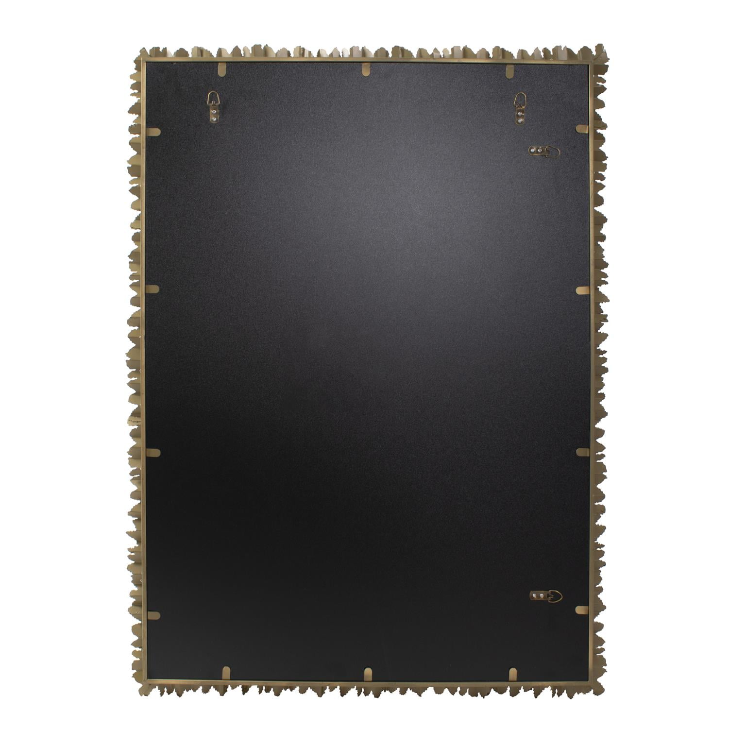 Tyler Dillon Rectangular Salvaged Metal Bronzed Mirror - 30"W x 40"H