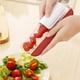 thumbnail image 5 of Bewildely Corte frutas y tomates con facilidad utilizando el cortador de tomates y el cortador de frutas, cortador de frutas, cocina limpia Cocina y Comedor Verde Verde, 5 of 6