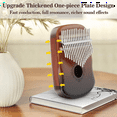 thumbnail image 2 of 17 Key Kalimba Thumb Piano, Portable Finger Piano Kalimba Musical Instrument for Kids Adults Beginners Music Enthusiasts, 2 of 7