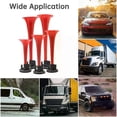 thumbnail image 5 of Universal 5 Trumpet 125db 12V 5 DIXIE Musical Air Horn Dukes of Hazzard General Car Truck Boat Busses Air Compressor, 5 of 5