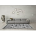 thumbnail image 3 of Ahgly Company Indoor Rectangle Abstract Gray Modern Area Rugs, 2' x 5', 3 of 4