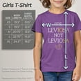 thumbnail image 5 of Girl's Harry Potter Hermoine Leviosa Not Leviosa  Graphic Tee Purple Berry X Large, 5 of 9