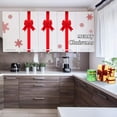 thumbnail image 5 of Pakyozj 2 Pcs Christmas Cabinet Ribbons Bows for Kitchen 78.8 Inch Red Large Christmas Door Ribbon, 5 of 7