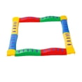 thumbnail image 3 of Coordination Motor Skills Colored Balance Block Sports Toy Multiple Obstacle Course for Kids Preschool Boys Girls Learning Toy Training Toy 8 Straight 4 Pier, 3 of 8