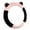 B-As shows, variant on Hovmgk Car Steering Wheel Cover with Ears, Cute Handle Cover for Vehicles, Non-Slip Sweat-Absorbing Grip, Stylish and Comfortable, Fits 36cm Steering Wheel, Ideal for Car Interior Decor