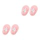 thumbnail image 1 of Calcetines antideslizantes Jumpingount para bebé corto de algodón Rosado METRO 2Conjunto, 1 of 6