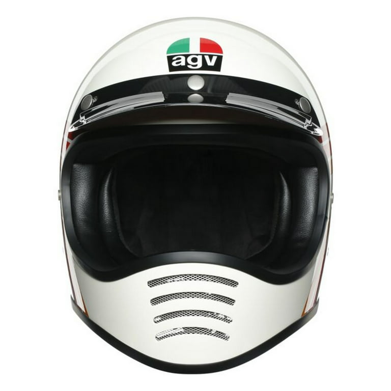 AGV X101 Dakar 87 Motorcycle Helmet White/Orange MD - Walmart.com