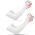 thumbnail image 3 of Mangas para Brazos UV, Manga Protectora para Brazo Seda de Hielo, Protección Solar de Manga Larga para Golf Conducir Andar Bicicleta, 3 of 3
