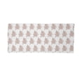 thumbnail image 2 of Asian Leaves Neck Gaiter, Branches of Cherry, Unisex, Brown Blush and White, by Ambesonne, 2 of 3