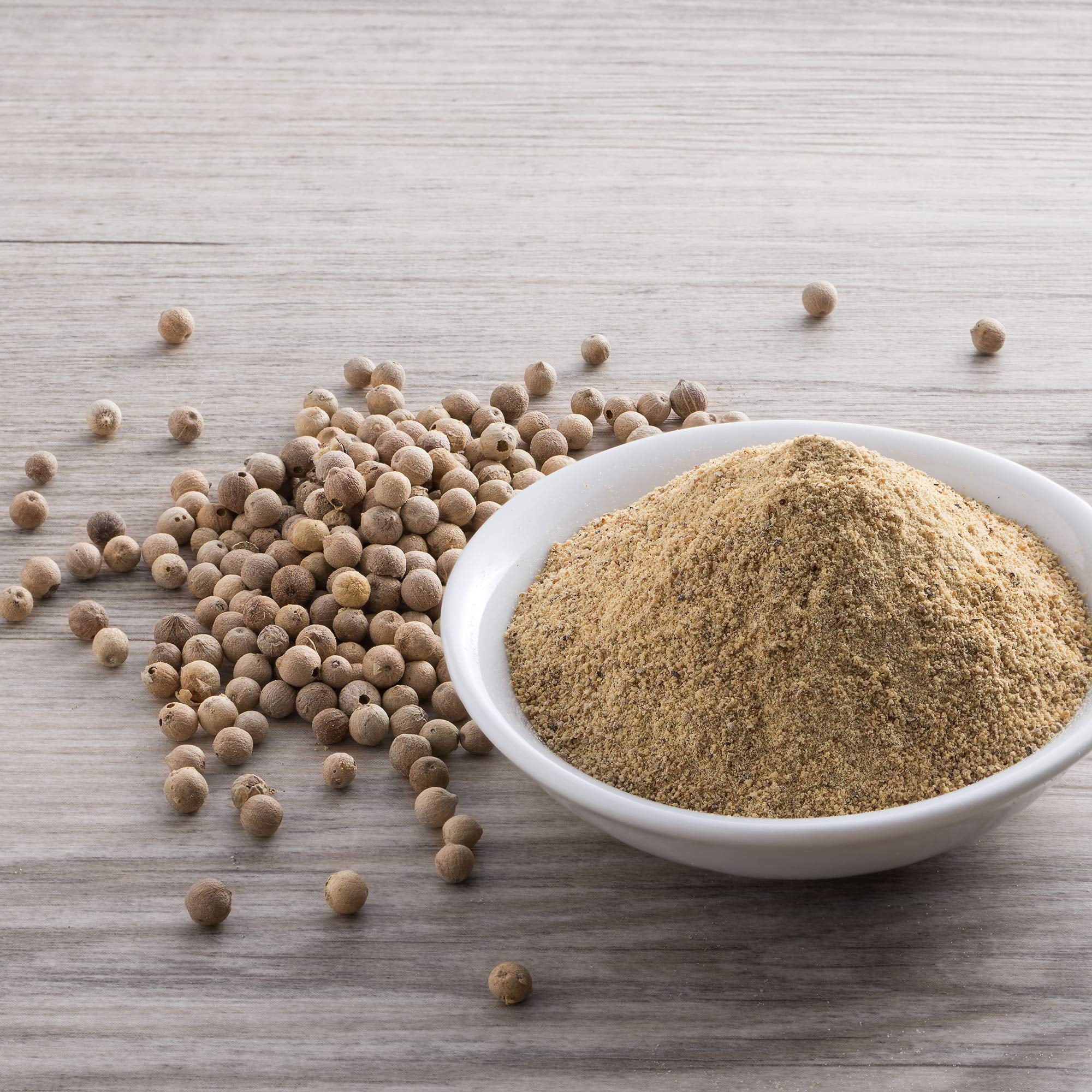 The Spice Lab Ground White Pepper - Kosher Gluten-Free Non-GMO All Natural Spice - 1 lb Resealable Bag - 5194