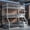 Light White, variant on Twin over Twin over Full Metal Triple Bunk Bed, Heavy-Duty Frame with Full Safety Guardrails, Noise-Reduced Design, Space-Saving for Shared Rooms, Guest Rooms, Black
