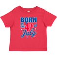 thumbnail image 3 of Inktastic Born on the 4th of July Boys or Girls Baby T-Shirt, 3 of 5