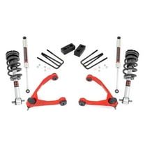 Rough Country 3.5" Lift Kit w/M1 Struts for 14-18 Chevy/GMC 1500 2WD - 19840RED
