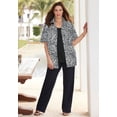 thumbnail image 5 of Catherines Women's Plus Size Timeless Short Sleeve Blouse, 5 of 6